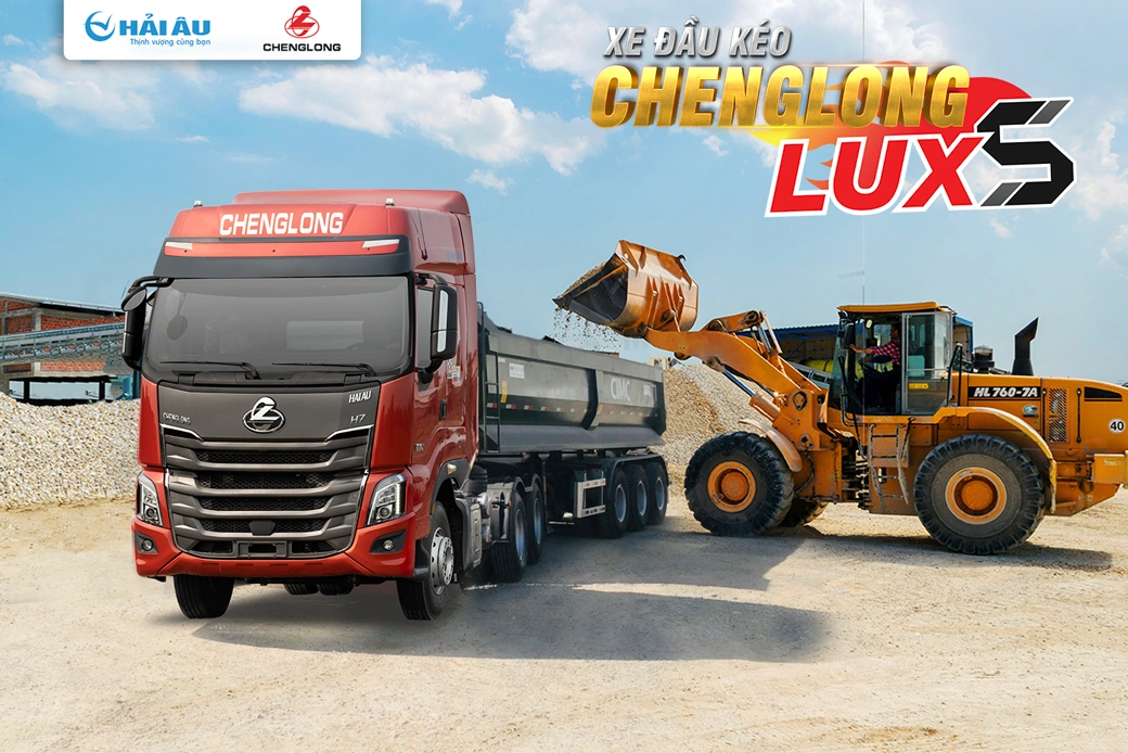 XE ĐẦU KÉO CHENGLONG H7 LuxS 445HP Cầu Láp - 6x4