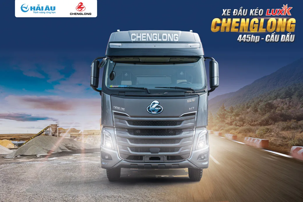 XE ĐẦU KÉO CHENGLONG H7 LuxK 445HP CẦU DẦU